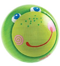 HABA Wooden Ball for Ball Track - Green w. Fabian Frog