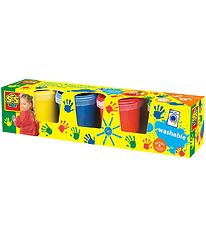 SES Creative Fingramálning - 4 x 145 ml