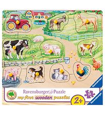 Ravensburger Hout Puzzel - My First - Boerderij