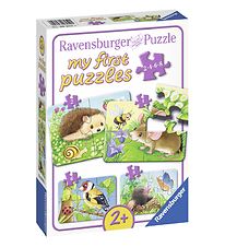 Ravensburger Puzzel - My First - 4 verschillende - Sweet Garden