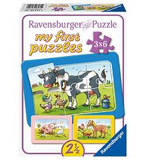 Ravensburger Pussel - My First - 3x6 Bitar - Djurvnner