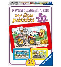 Ravensburger Palapeli - My First - 3x6 Tiilet - Work