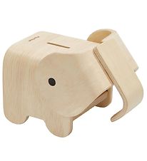 PlanToys Sparibaukur - Fíll - Náttúrulegt