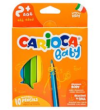 Carioca Baby Pennor - 10 st - Flerfrgad