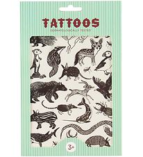 Petit Monkey Tattoos - Black Animals