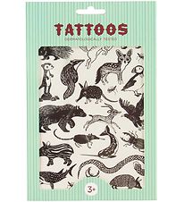 Petit Monkey Tattoos - Zwart Dier