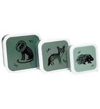 Petit Monkey Kit de Botes  Repas - 3 pices - Noir Animaux