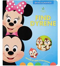 Karrusel Forlag Bok - Kig Og Lær - Find Dyrene - Danska