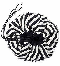 Play&Go Leksaksmatta - 140 cm - Stripes Black