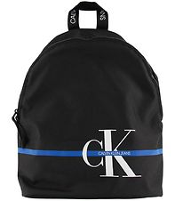 Calvin Klein Backpack - Monogram Stripe - Black