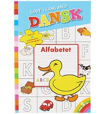 Forlaget Bolden Activity Book - Godt I Gang Med Dansk - Alfabete