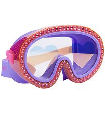 Bling2o Diving Mask - Glitter Heart Raspberry