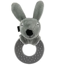 Smallstuff Rattle - Rabbit - Grey