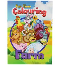 Colouring Book - Fun Time Colouring Farm - 16 Pages