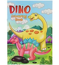 Målarbok - Dino Colouring Book - 16 Sidor