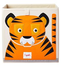 3 Sprouts Storage Box - 33x33x33 - Tiger