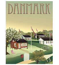 Vissevasse Poster - 50x70 - Danemarque - Jardins de colonie