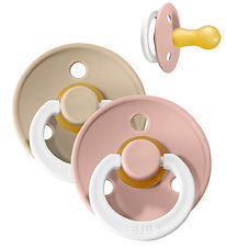 Bibs Colour Spenen - Maat 2 - 2-pack - Rond - Blush/Vanilla