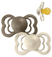 BIBS Supreme+ Pacifiers - Size 1 - 2-Pack - Symmetrical - Vanill