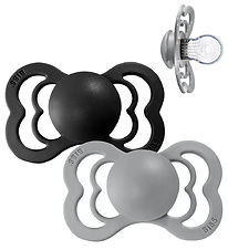 BIBS Supreme+ Pacifiers - Size 1 - 2-Pack - Symmetrical - Cloud/