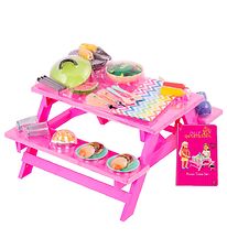Our Generation Picnicbord w. Accessories