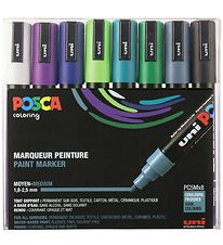 Posca Marqueurs Magiques - PC-5M - 8 pces - Froid Couleurs