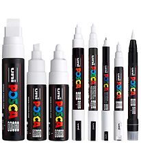 Posca Markers - 8 tip sizes - White