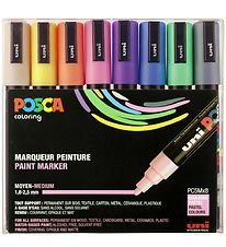 Posca Markers - PC-5M - 8 pcs - Pastel