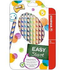 Stabilo Buntstifte - EasyColors - Links - 12 st.. - Multifa