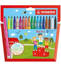 Stabilo Marqueurs Magiques - Trio A-Z - 18 pces - Multicolore