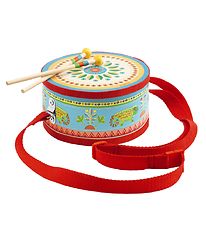 Djeco Drum - Wood - Multicolour