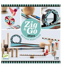 Djeco Ball rack - Zig & Go - 28 pcs. - Wood