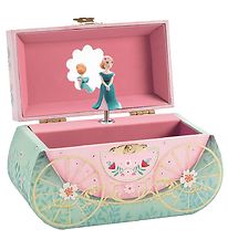 Djeco Jewelry Box w. Music - 14x17x8 cm - Carriage Ride