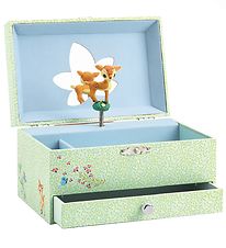 Djeco Jewelry Box w. Music - 18x10x13 cm - Fawn