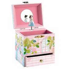 Djeco Jewelry Box w. Music - 18x11x9,5 cm - Enchanted Palace