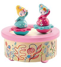 Djeco Melody Box - 12 cm - Wood - Flower