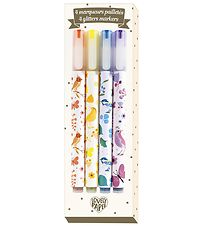 Djeco Markers - 4 st. - Multicolour m. Glitter