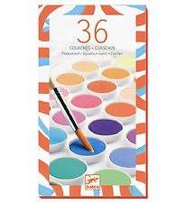 Djeco Aquarelle - 36 Couleurs