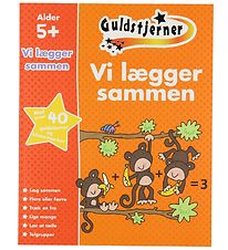 Karrusel Forlag Bok - Guldstjerner - Vi Lægger Sammen - Danska