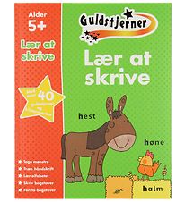 Karrusel Forlag Bok - Guldstjerner - Lær At Skrive - Danska