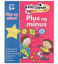 Karrusel Forlag Book - Guldstjerner - Plus Og Minus - Danish