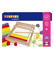 Playbox Creative Set - Weaving Frame w. 4 Colours