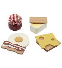 Sebra Play Food - Wood - Breakfast