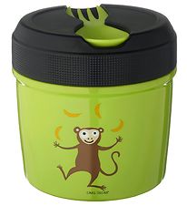 Carl Oscar Thermo Lunchbox - 0,5 l - Lime Monkey