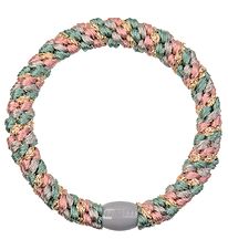 Kknekki Elastic - Pink/Grner Glitzer