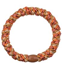 Kknekki Hair Tie - Orange/Yellow Glitter