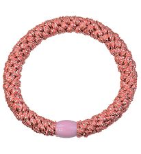 Kknekki Hair Tie - Coral Glitter