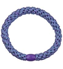 Kknekki Hair Tie - Purple Blue Glitter