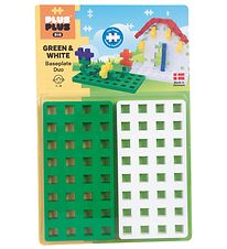 Plus-Plus Big - Baseplate Duo - Green/White