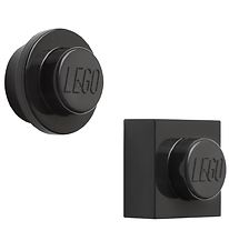 LEGO Storage Magnets - 2 pcs - Black